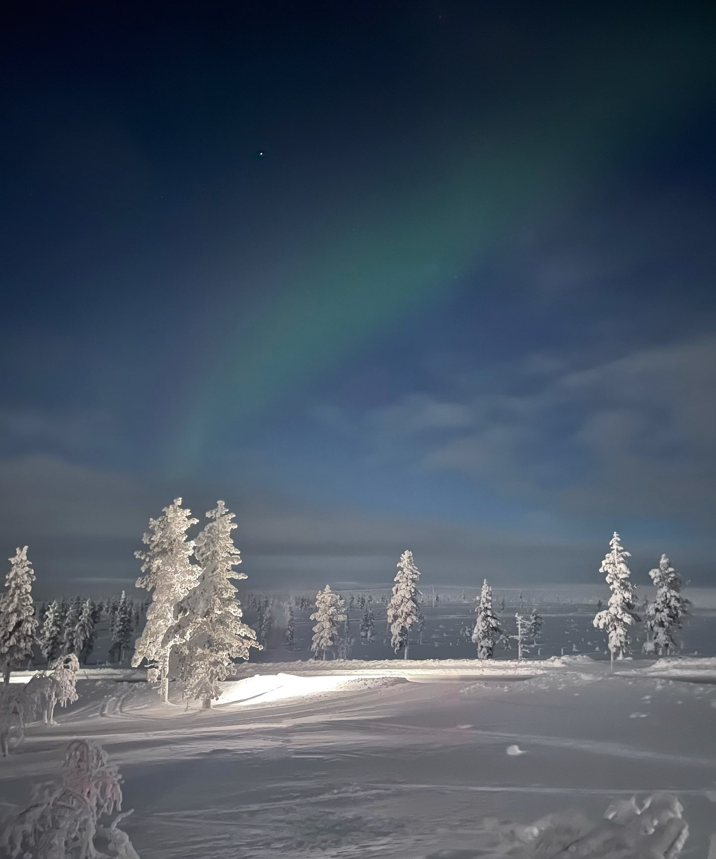 Northern Lights Saariselka Finland 