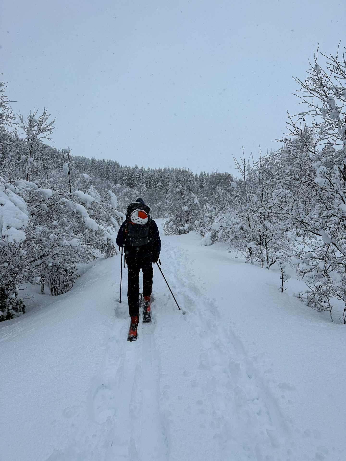 Off piste skiing Norway